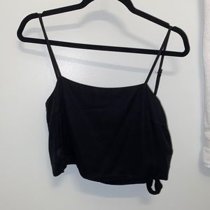 Brandy Melville Tie Back Cropped Tank